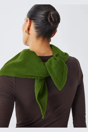 John Lewis Wool Blend Knit Bandana Scarf