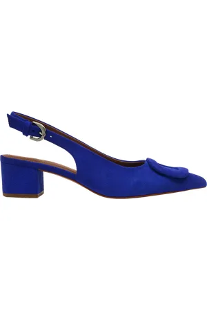 Radley Grosvenor Arcade Leather Pointed Slingback Heeled Courts