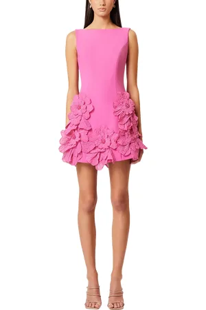 ELLIATT Janelle Floral Embellished Mini Dress