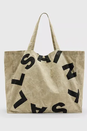 AllSaints Tierra Canvas Large Tote Bag