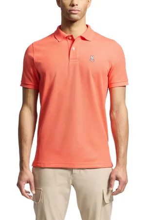 Bunny Pima Cotton Regular Fit Short Sleeve Pique Polo Shirt