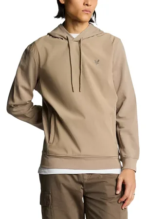 Lyle & Scott Cotton Softshell Hybrid Pullover Hoodie