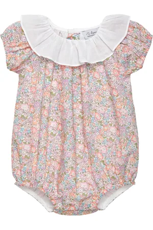 FrenchTrotters Baby Michelle Print Romper