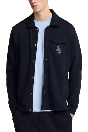 Lyle & Scott Emblem Loopback Collar Track Jacket