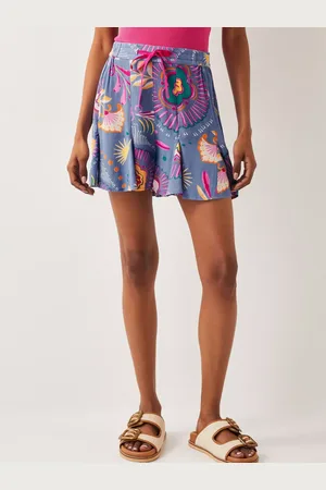 Monsoon Monika Graphic Floral Shorts