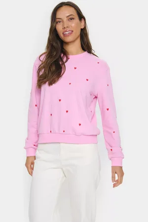 Saint Tropez Dagna Heart Sweatshirt