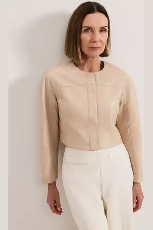 Phase Eight Sylvia Faux Leather Jacket