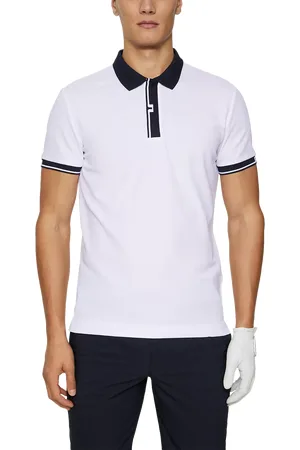 J Lindeberg Bay Slim Fit Short Sleeve Polo Shirt
