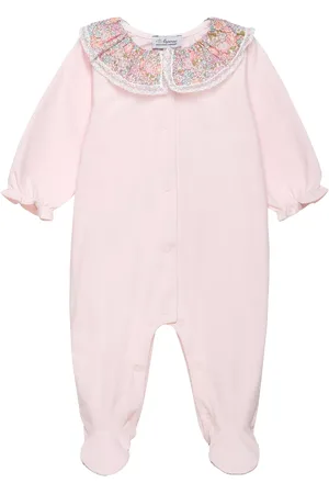 FrenchTrotters Baby Michelle Print Sleepsuit