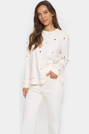 Saint Tropez Johanni Hearts Sweatshirt