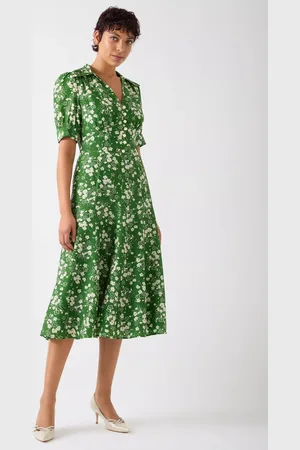 L.K. Bennett Sophie Wildflower Midi Dress
