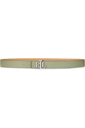 Ralph Lauren Lauren Leather Logo Reversible Belt