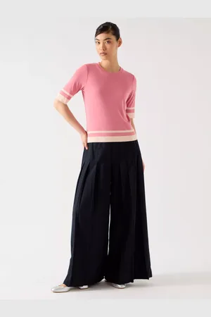 L.K. Bennett Micha Colour Block Jersey Top