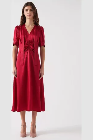 L.K. Bennett Hetty Satin Dress