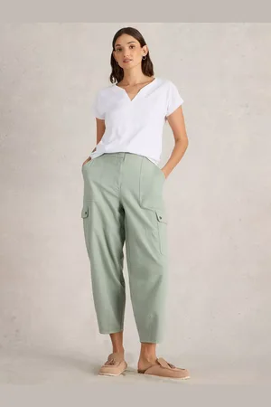 White Stuff Anabel Pure Organic Cotton Cargo Trousers