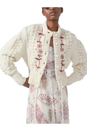 HAYLEY MENZIES Gloria Bobble Wool Rich Cardigan