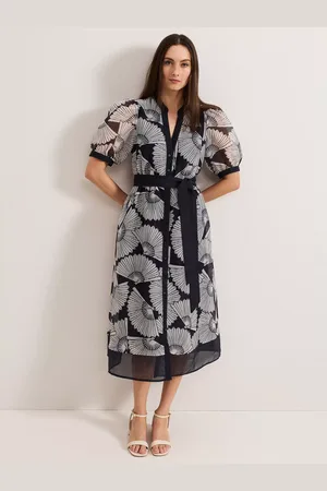 Phase Eight Skylar Shirt Midi Dress
