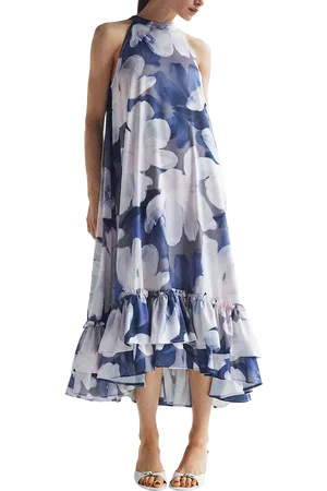 Y.A.S Florina Halterneck Frill Hem Dress