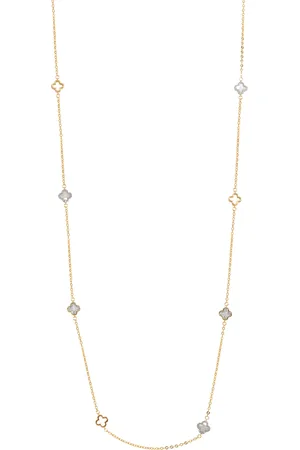 Jon Richard Long Clover Necklace
