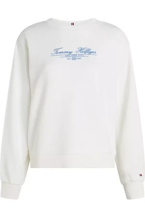 Tommy Hilfiger Adaptive Shoulder Zip Script Logo Sweatshirt