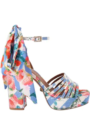 Kurt Geiger Pierra Ankle Tie Platform Sandals