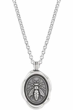 Dower & Hall Achievement Wasp Talisman Necklace
