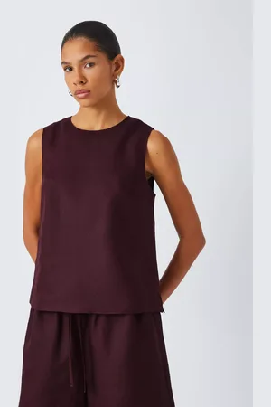 John Lewis Pure Linen Shell Top