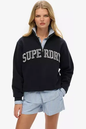 Superdry Athletic Essentials Applique Half Zip Sweatshirt