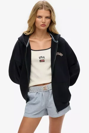 Superdry Athletic Essential Oversized Zip Hoodie