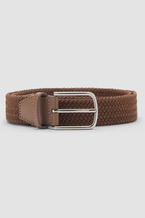 MANGO Braided Woven Belt