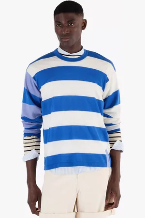 JOHN SMEDLEY Unisex Stripe Jumper