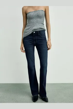 MANGO Fiona Mid Rise Flare Jeans