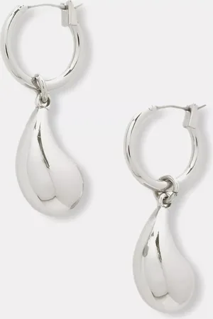 mint&berry Teardrop Hoop Earrings