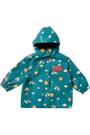 Little Green Radicals Baby Rainbow Day Waterproof Raincoat