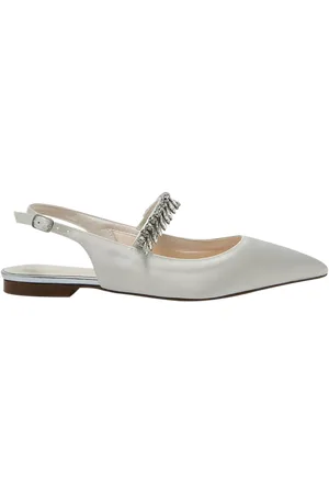 Rainbow Club Freya Flat Sparkly Wedding Slingbacks