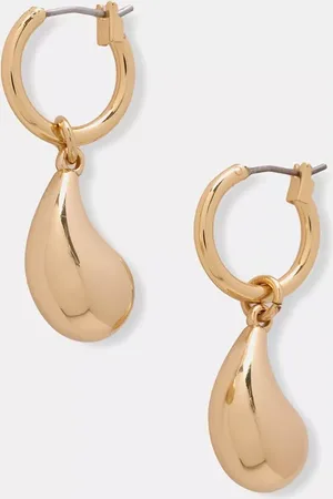 mint&berry Teardrop Hoop Earrings