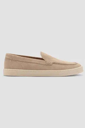 MANGO Easy Suede Loafers
