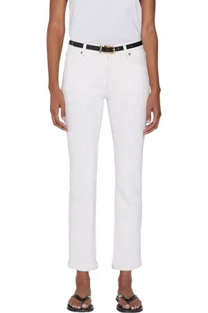 Frame The Borrowed Boyfriend Mid Rise Jeans