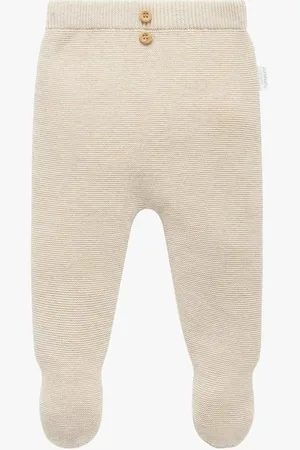 Purebaby Baby Essentials Textured Footed Leggings