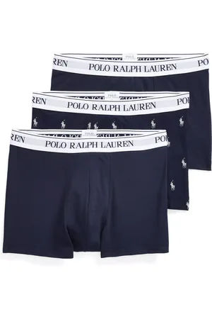 Ralph Lauren Polo Stretch Cotton Trunks, Pack of 3