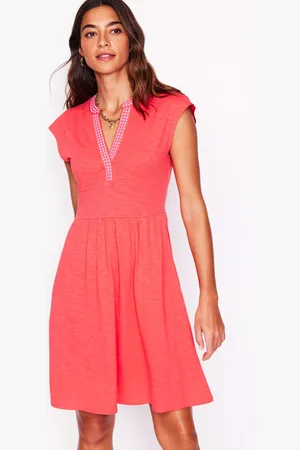 Boden Chloe Embroidered Mini Dress