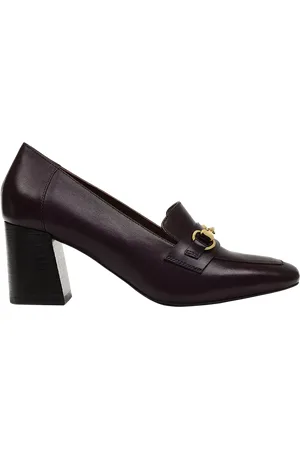 Radley Burlington Mews Patent Leather Block Heel Loafers