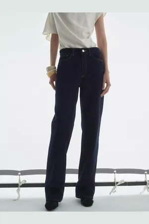 MANGO Cecilia Straight Leg Jeans