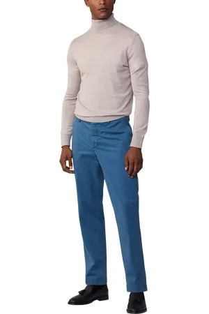 Hackett Cotton Blend Slim Fit Trousers
