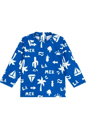 Petit Bateau Baby UV Beach Print Long Sleeve Swim Top