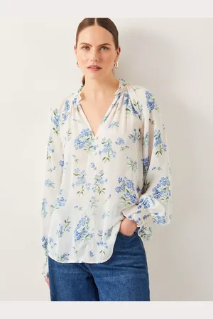 Monsoon Sarah Sheer Floral Blouse