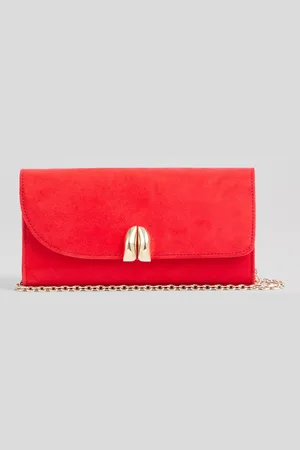 L.K. Bennett Florence Suede Clutch Bag