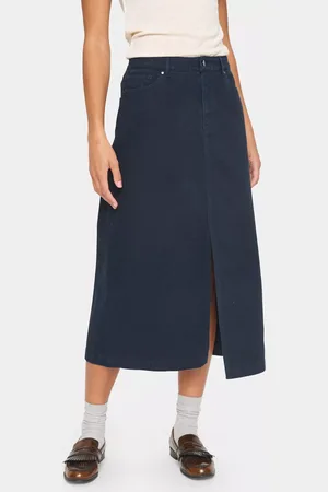 Saint Tropez Ilu Dyed Denim Skirt