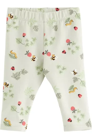 Lindex Baby Summer Woodland Print Leggings