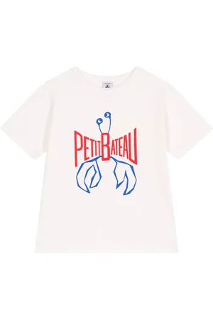 Petit Bateau Baby Cotton Logo Graphic T-Shirt